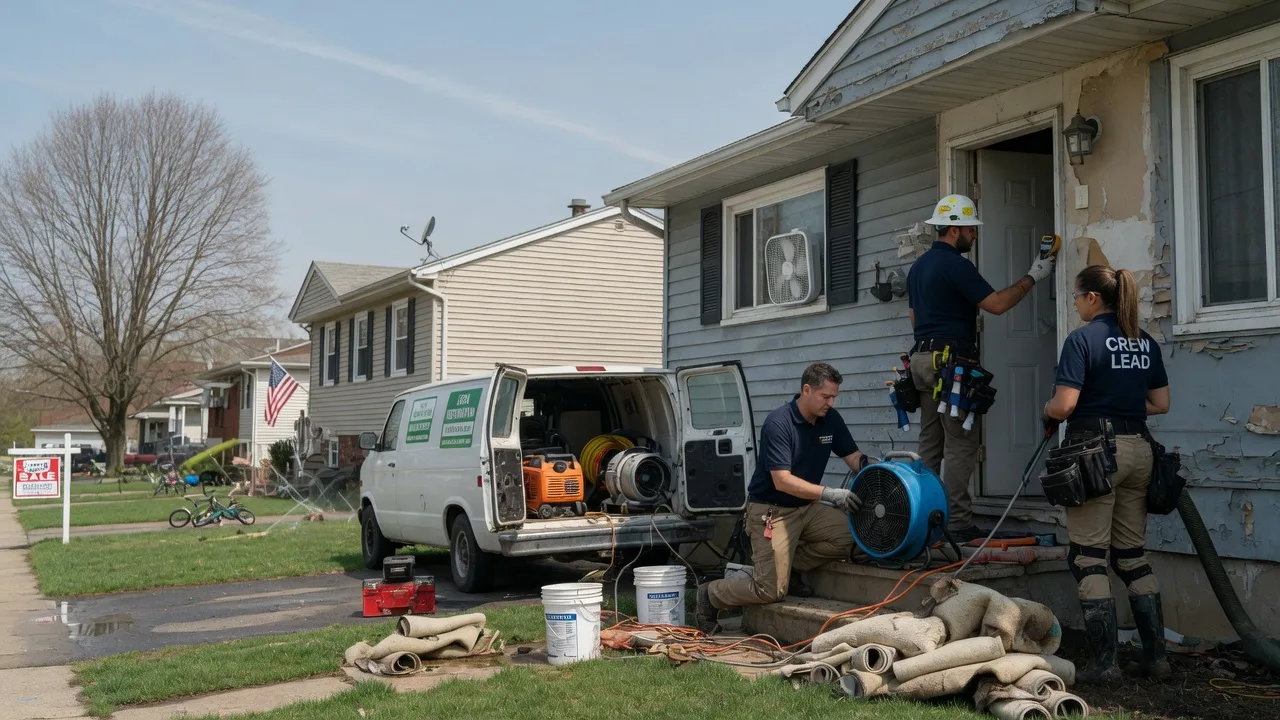 Flood Cleanup in Newport News, VA near me